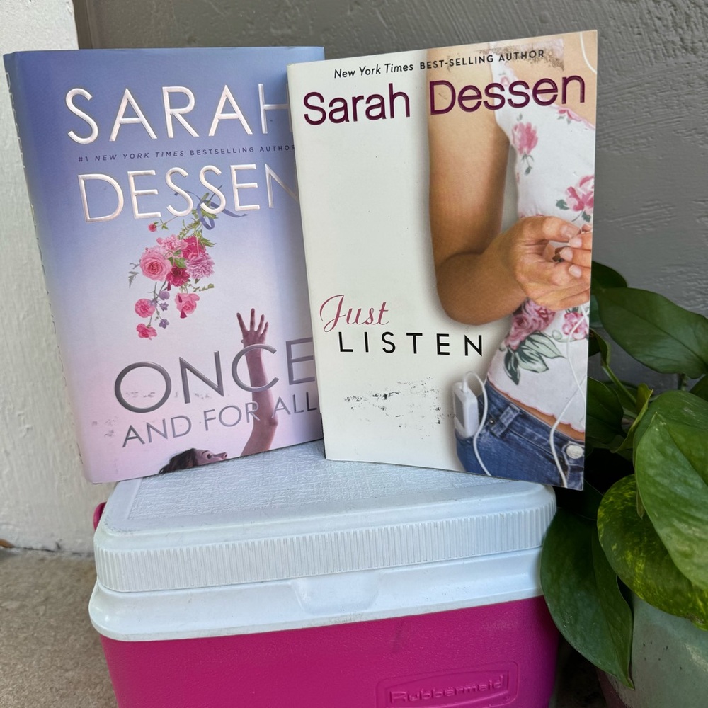 Sarah Dessen Book Set - Once and For All & Just Listen